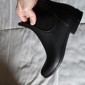 Target Black Chelsea Rain Boots